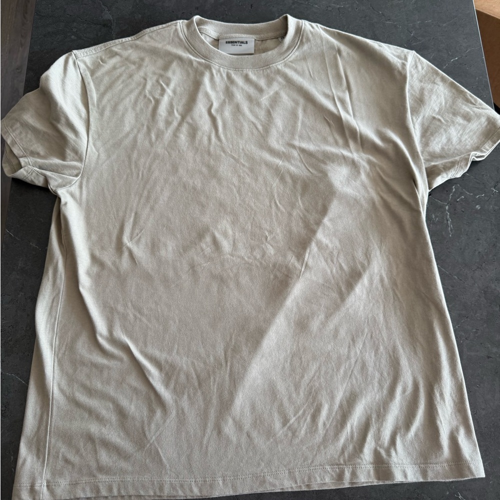 Essentials Light Beige 2021 Collection Tee - Picture 6 of 6